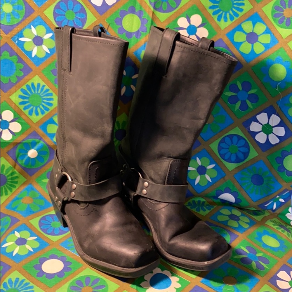 “Frye style” Motorcycle boots 7 1/2
